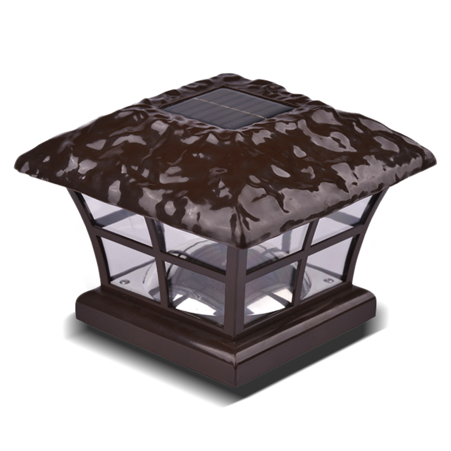 2211-F13 BR Čierna vonkajšia dekoračná krytka stĺpika plotu s vysokým jasom Svetlá 2211-F13 BR Čierna vonkajšia dekoračná krytka stĺpika plotu s vysokým jasom Svetlá