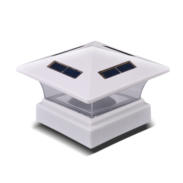 2211-F26-WH Biela bez drôtikov Svetlo slnečného uzáveru stĺpika Svetlo