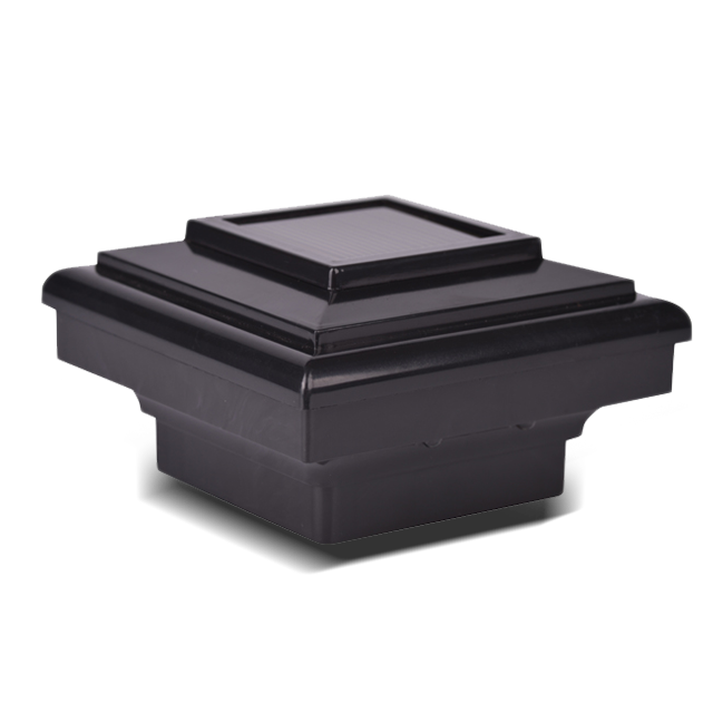 2211-F7 BL Čierna dekoratívna solárna krytka stĺpika štvorcového stĺpika Light 2211-F7 BL Čierna dekoratívna solárna krytka stĺpika štvorcového stĺpika Light