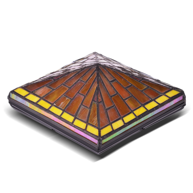 2211-TC4 Vonkajšia Tiffany Fence vodeodolná krytka stĺpika 2211-TC4 Vonkajšia Tiffany Fence vodeodolná krytka stĺpika